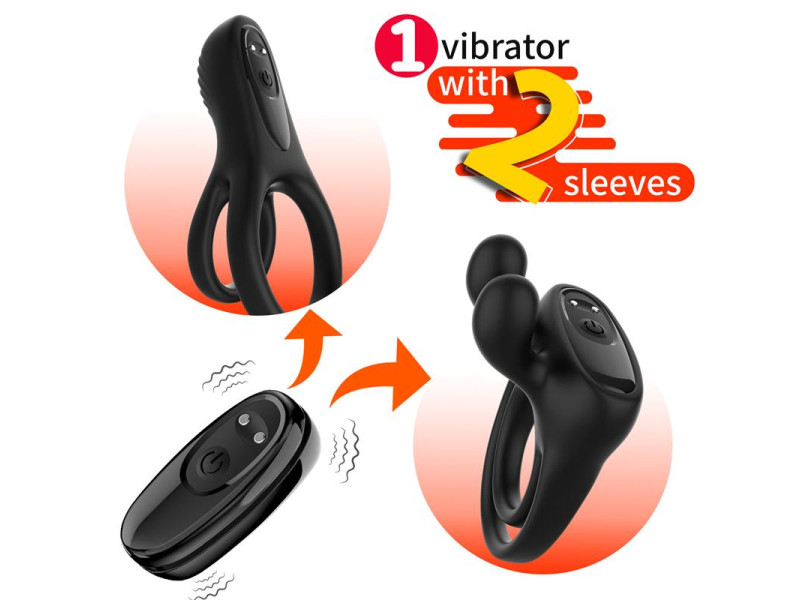 Set de 2 Anillos para el Pene Set de 2 Anillos para el Pene