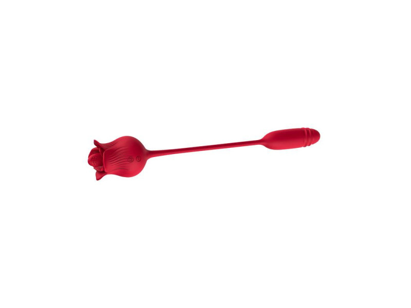 Rosa Vibradora con Licking y Thrusting USB