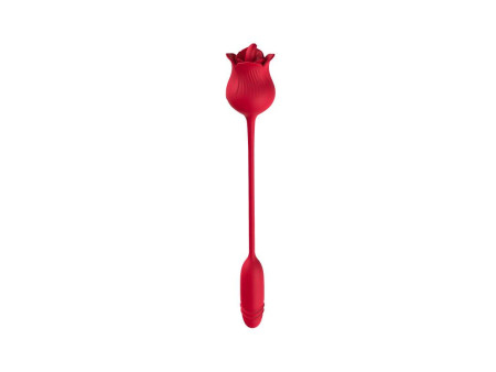 Rosa Vibradora con Licking y Thrusting USB