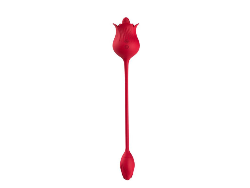 Rosa con Licking y Huevo Vibrador USB