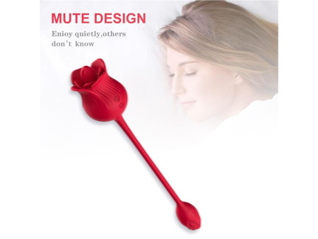 Rosa con Licking y Huevo Vibrador USB