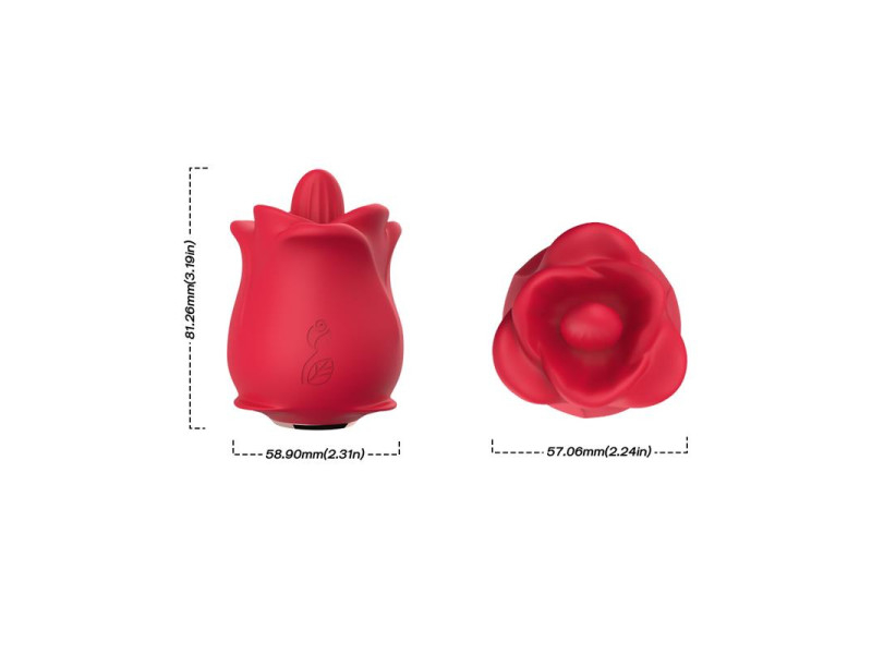 Rosa con Licking y Vibracion USB