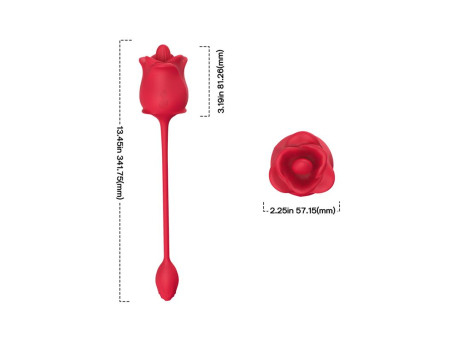 Rosa con Licking y Vibracion USB