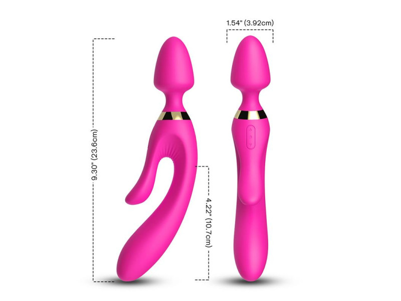 Masajeador y Vibrador Rosa