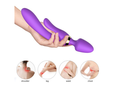 Masajeador y Vibrador Purpura