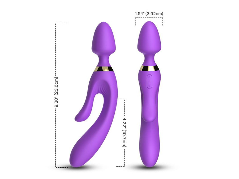Masajeador y Vibrador Purpura