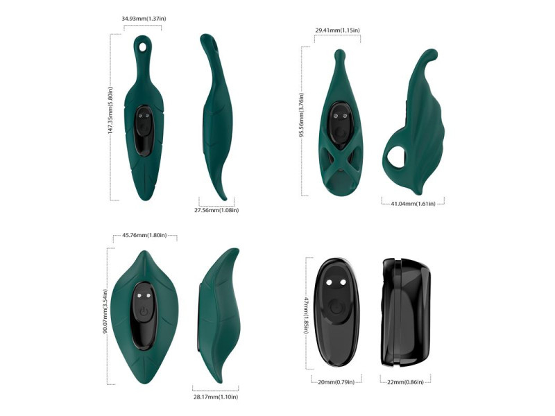 Set de Vibrador y Fundas