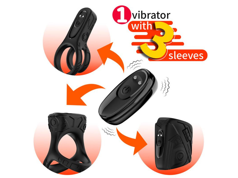 Set de Anillo para el Pene y Masturbador