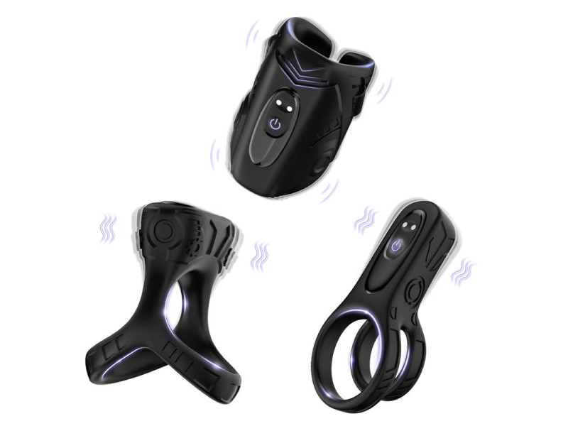 Set de Anillo para el Pene y Masturbador