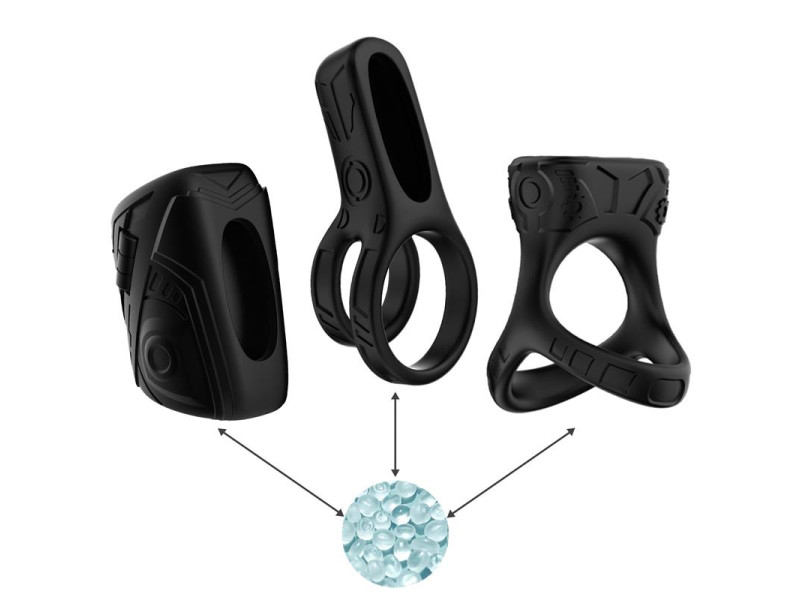 Set de Anillo para el Pene y Masturbador