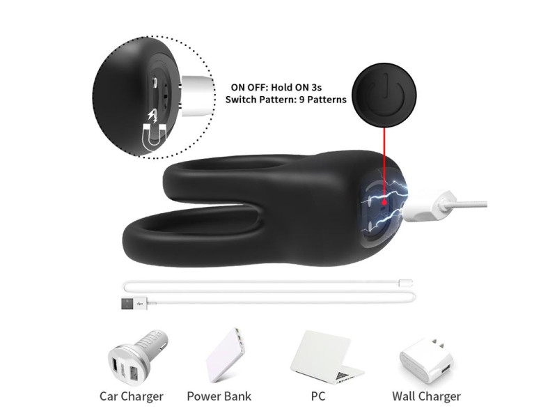 Anillo para el Pene con Vibracion