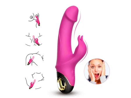 Vibrador con Rotacion 360º Rosa Vibrador con Rotacion 360º Rosa