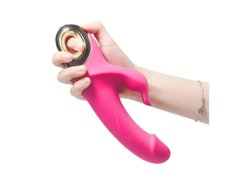 Vibrador con Rotacion 360º Rosa