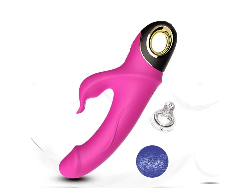 Vibrador con Rotacion 360º Rosa