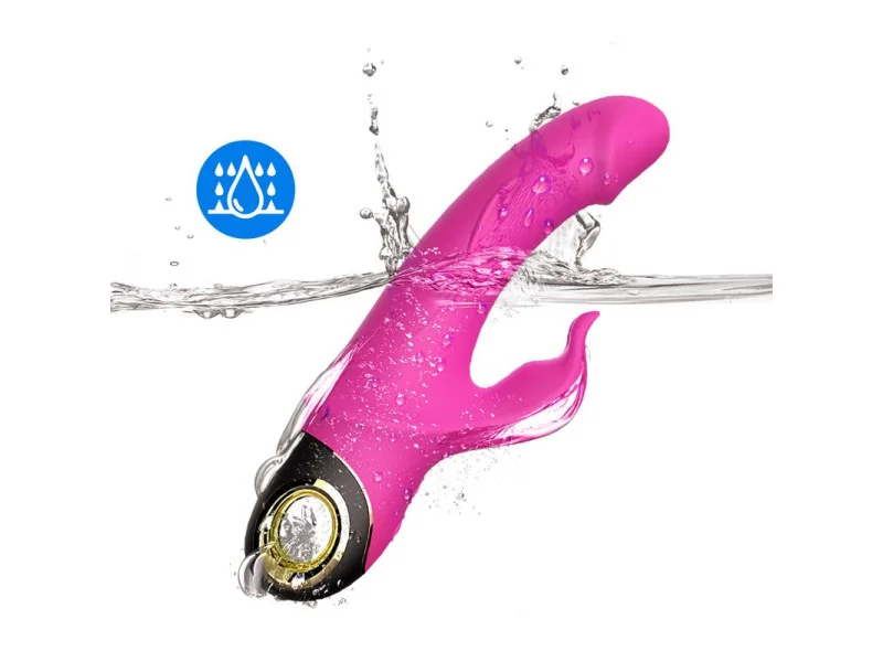 Vibrador con Rotacion 360º Rosa