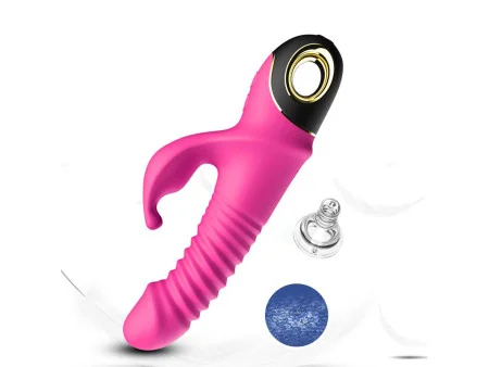 Vibrador con Thrusting y Oscilacion 360º Rosa