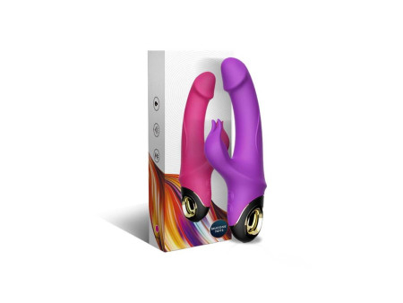 Vibrador con Rotacion 360º Purpura