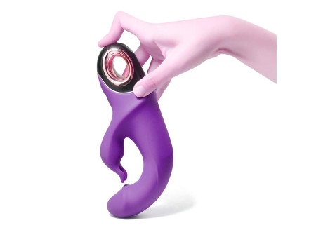 Vibrador con Rotacion 360º Purpura