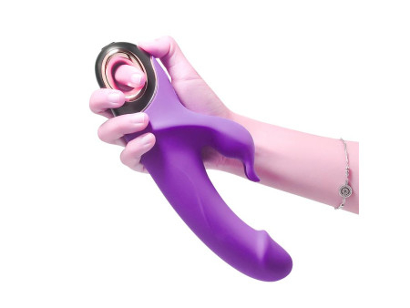 Vibrador con Rotacion 360º Purpura