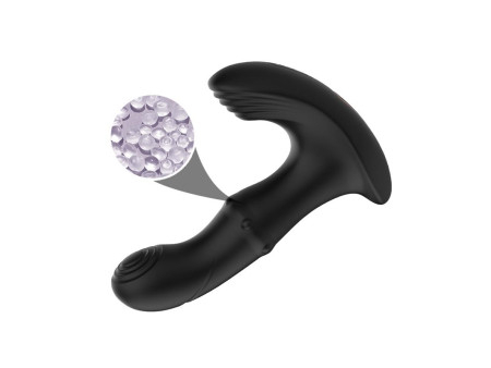 Masajeador Prostatico Vibracion Thrusting y Estimulador de Clitoris