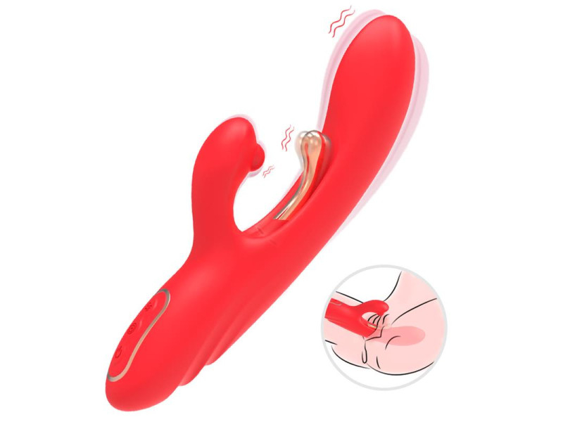 Vibrador Tickler con Rabbit