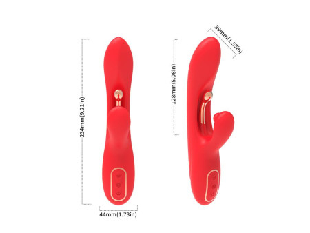 Vibrador Tickler con Rabbit
