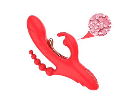 Vibrador Tickler con Cadena Anal