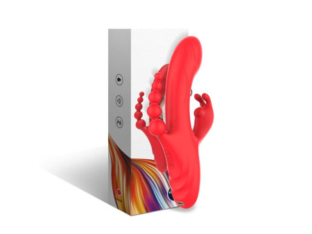 Vibrador Tickler con Cadena Anal