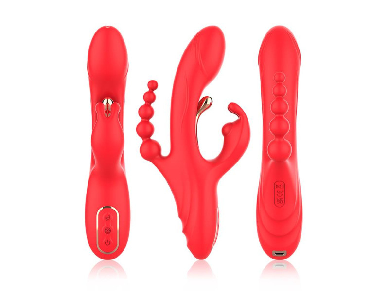 Vibrador Tickler con Cadena Anal