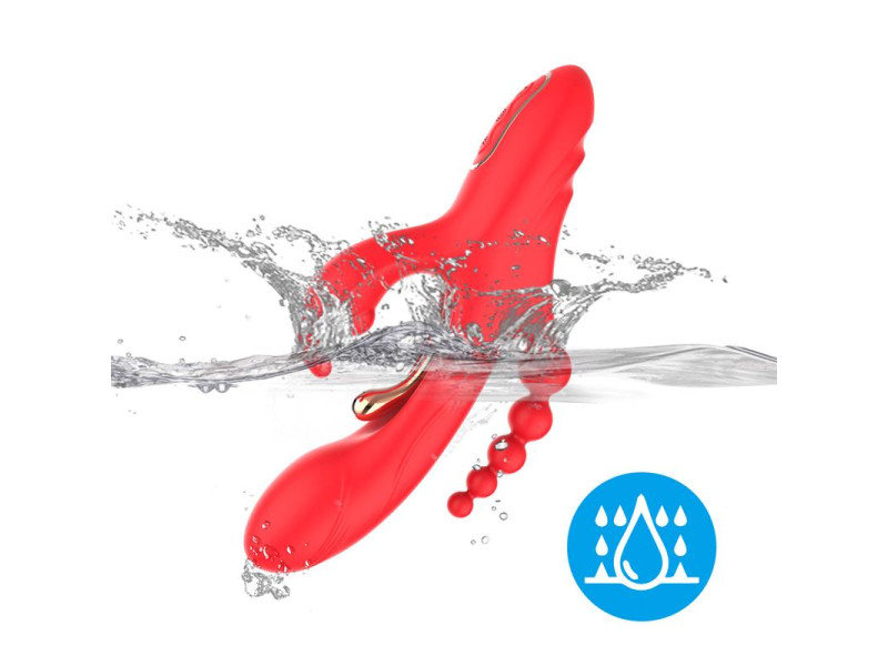 Vibrador Tickler con Cadena Anal