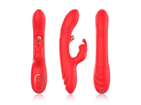 Vibrador Tickler con Thrusting Silicona Liquida Vibrador Tickler con Thrusting Silicona Liquida