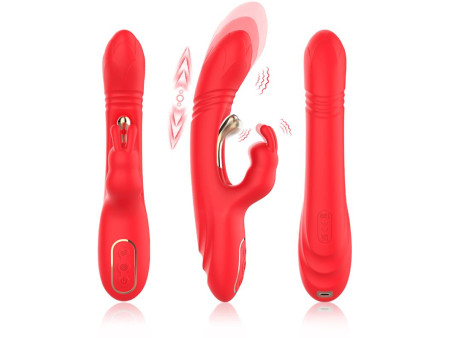 Vibrador Tickler con Thrusting Silicona Liquida Vibrador Tickler con Thrusting Silicona Liquida