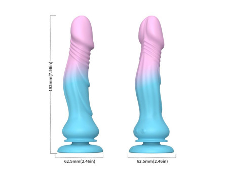 Dildo Vibrador con Thrusting y Ventosa 192 cm