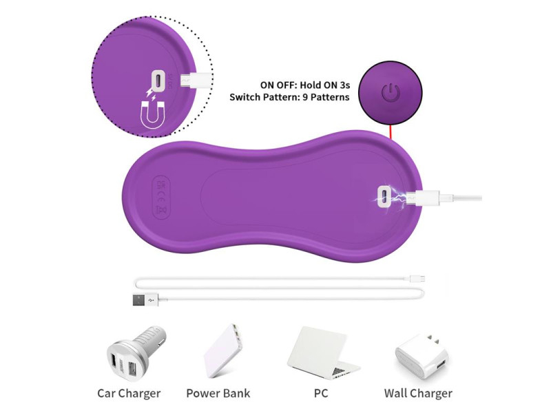 Estimulador Triple con Thrusting y Vibracion