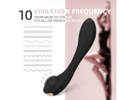 Pulsar Vibrador con Pulsacion y Esqueleto Articulado Silicona USB