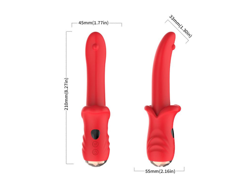 Vibrador Punto G con Pantalla Digital