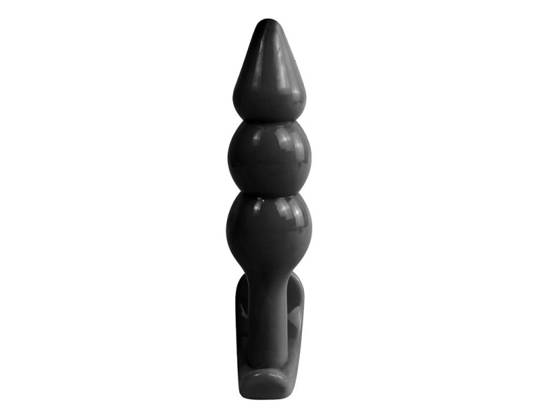 Gevil Plug Anal en Ancla Negro