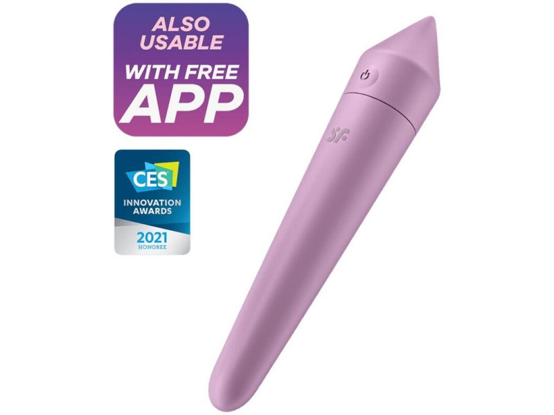 Ultra Power Bullet 8 Bala Vibradora con APP Lilac