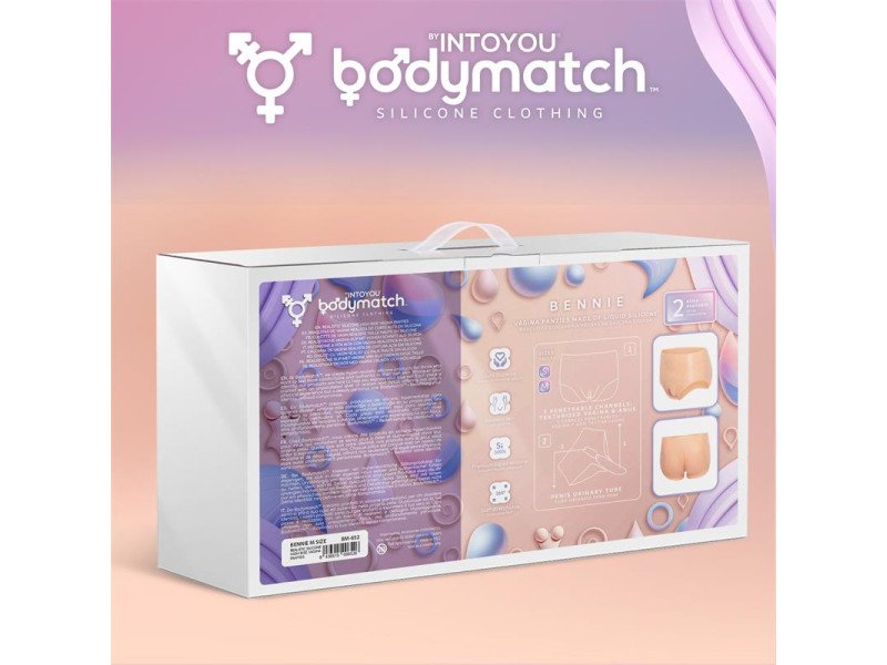 Bennie Braguita Vagina y Ano Realista Silicona Liquida Talla M