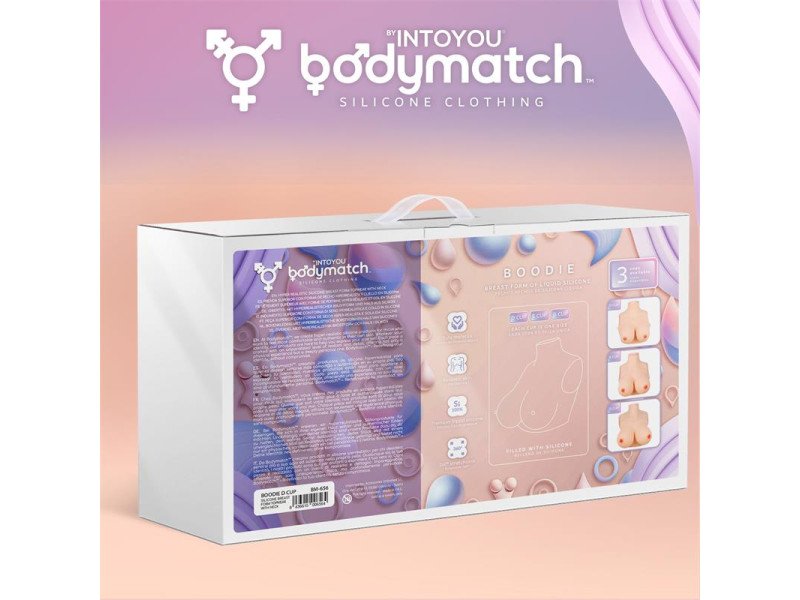 Boodie Pechos de Silicona Copa D Silicona Liquida