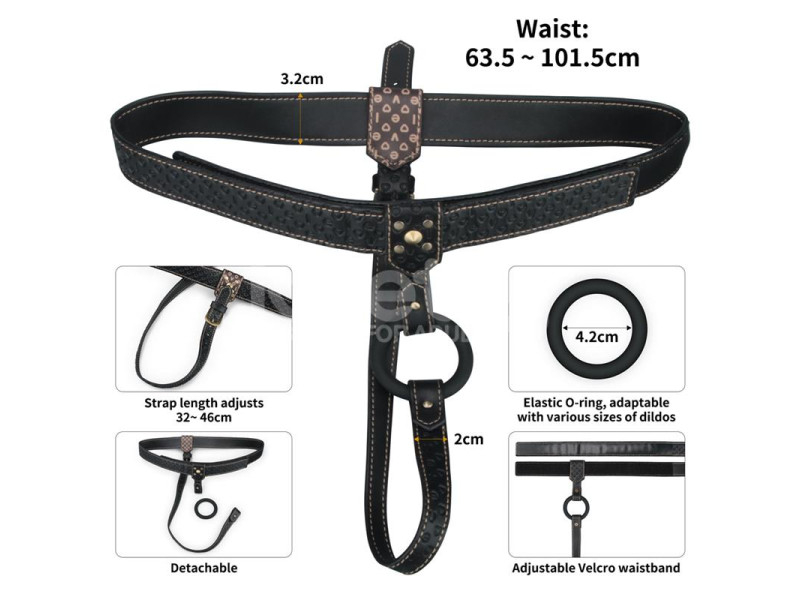 Rebellion Reign Strap On Arnes