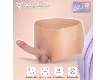 Blayke Boxer con Pene 18 cm Hiperrealista Silicona Liquida Talla Unica