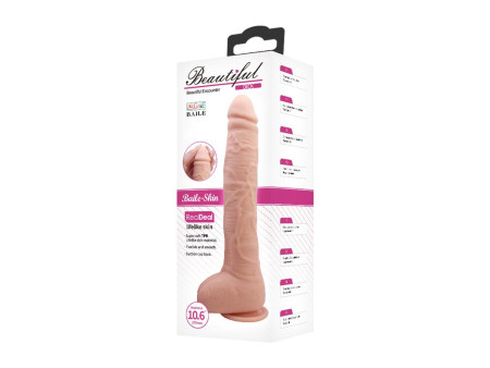 Dick Dildo Realista con Ventosa Natural Dick Dildo Realista con Ventosa Natural