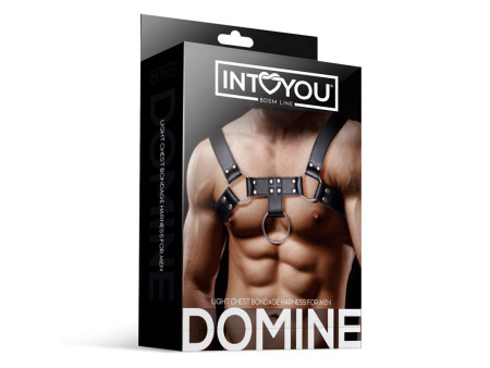 Domine Arnes Masculino para Bondage Cuero Vegano Domine Arnes Masculino para Bondage Cuero Vegano