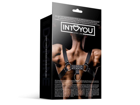 Domine Arnes Masculino para Bondage Cuero Vegano Domine Arnes Masculino para Bondage Cuero Vegano