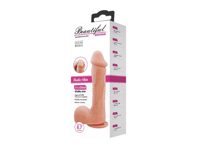 Johnson Dildo Realista con Ventosa Natural