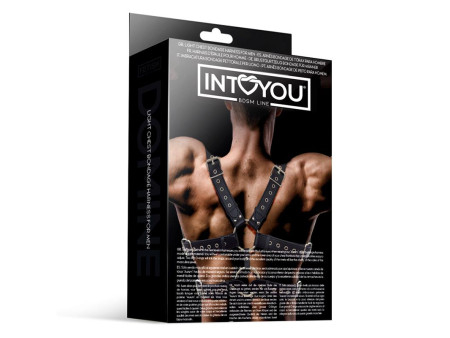 Aurum Arnes Masculino para Bondage Cuero Vegano Aurum Arnes Masculino para Bondage Cuero Vegano