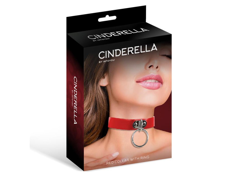 Collar con Aro Cuero Vegano Talla Unica