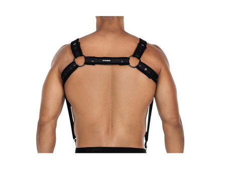 H4RNESS05 Arnes de Pecho Neon Negro Talla Unica H4RNESS05 Arnes de Pecho Neon Negro Talla Unica