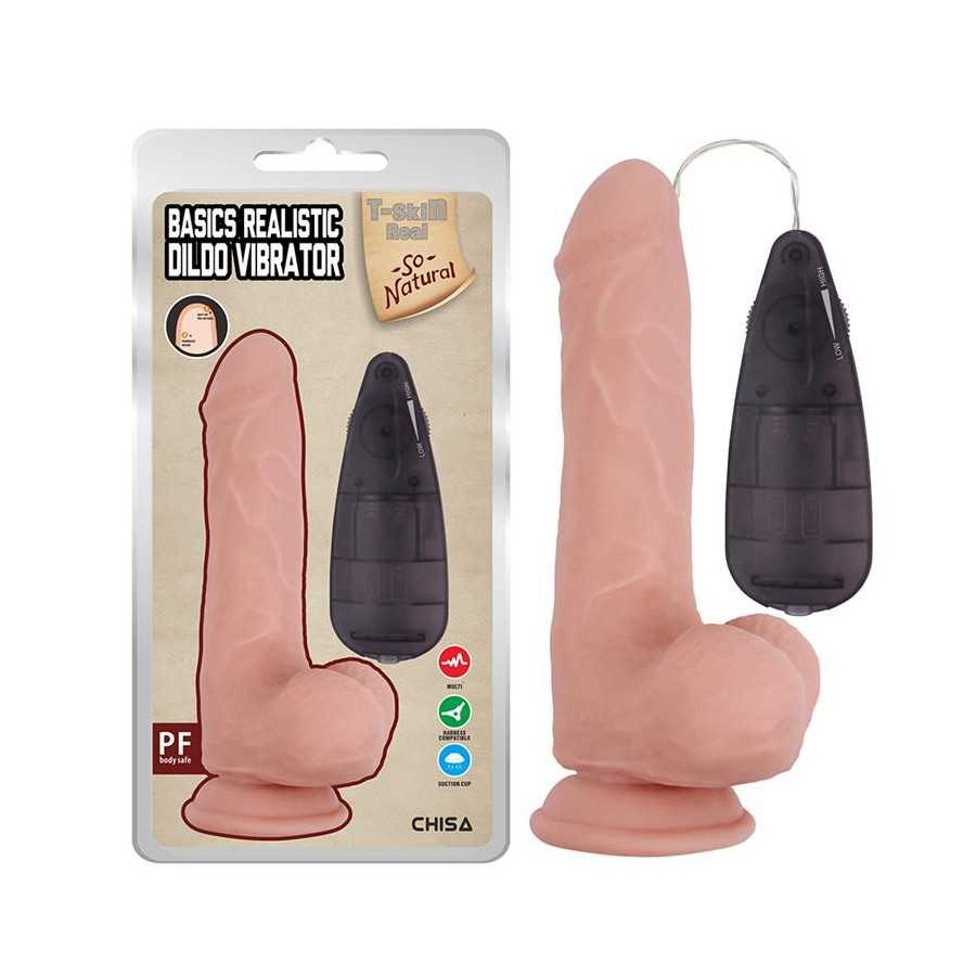 Dildo Vibrador Realista Basics Realistic 78